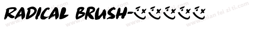 Radical Brush字体转换